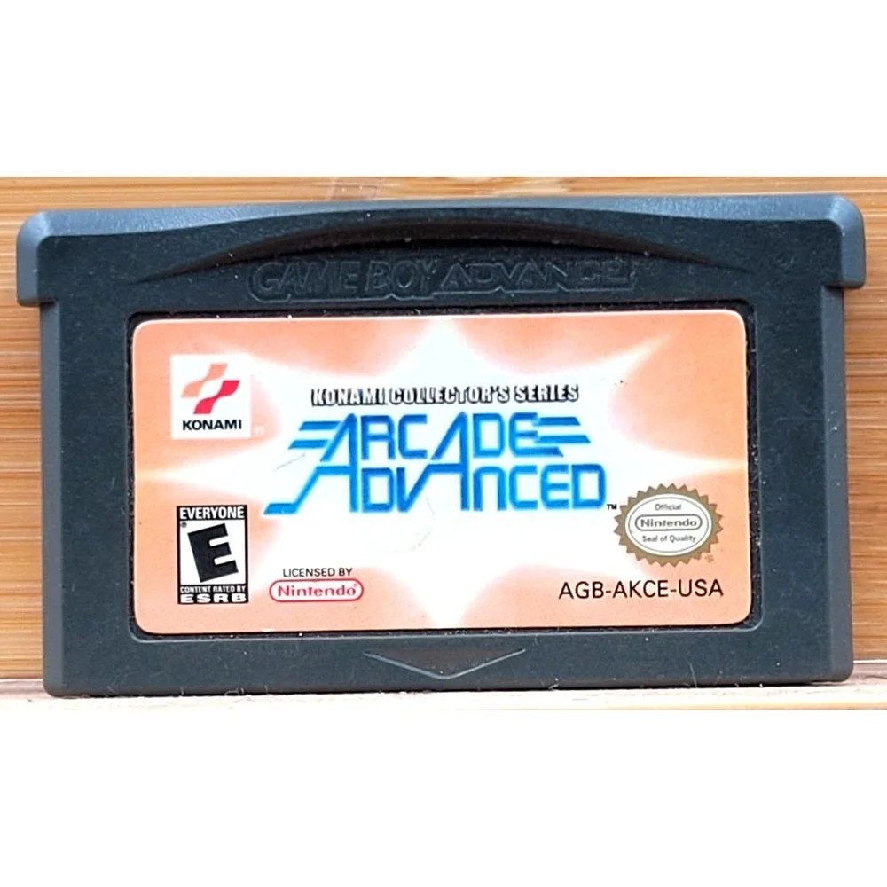 Konami Arcade Advanced (Nintendo Game Boy Advance GBA) GAME‎ CART ONLY